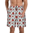 thumbnail image 1 of Fotbe Insects Trajes de Baño Estampados para Hombre, Shorts de Verano de Secado Rápido, Ropa de Playa, Bañadores-Small, 1 of 6