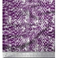 thumbnail image 1 of Soimoi Cotton Duck Fabric Snake Animal Skin Print Sewing Fabric Yard 42 Inch Wide, 1 of 3