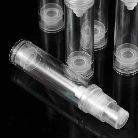 HEATSHAKING 12Pcs Tiny Spray Bottles Empty Fine Pump Bottles for Travel Storage Round Design