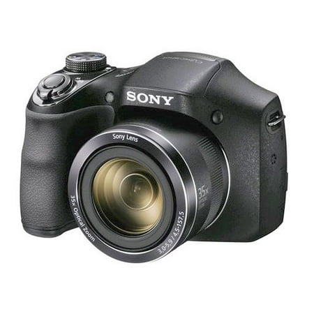 Sony Cyber-Shot DSC-H300 20.1MP 35x Optical Zoom Compact Digital Camera - Black