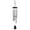 Silver, variant on Regal REGL11174 25 inch Classic Wind Chime - Black/Silver