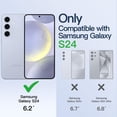 thumbnail image 2 of JETech Electroplated Case for Samsung Galaxy S24 6.2-Inch, Camera Lens Full Protection, Compatible with MagSafe Wireless Charging, Shockproof Soft TPU Phone Cover (Sapphire Blue), 2 of 7