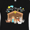 thumbnail image 4 of Inktastic Merry Christmas Cute Nativity Scene Boys or Girls Toddler T-Shirt, 4 of 5