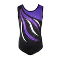 thumbnail image 1 of Traje de gimnasia brillante para niñas, traje de entrenamiento deportivo, ballet, danza, 4 a 14 años, 1 of 5