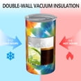 thumbnail image 2 of 20oz Coffee Tumblers Colorful Rainbow Tie Dye Spiral Pattern Stainless Steel Vacuum Insulated Travel Tumbler Coffee Cups Mug with Lid and Straw with Cleaning Brush for Cold & Hot Drinks, 2 of 5