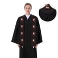 thumbnail image 4 of Kdxio Spider On The Web Graduation Stole Class, Graduation Sash, Unisex Adult 36" Academic Commencements-Flattened, 4 of 7