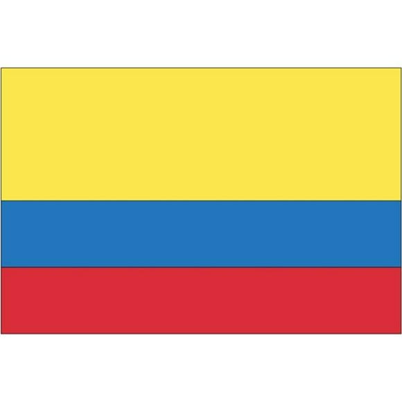 Annin Flagmakers 191761 2 ft. X 3 ft. Nyl-Glo Colombia Flag