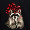thumbnail image 3 of CafePress - Raccoon Blowing Kisses Cute Animal Love Sweatshirt - Kids Hooded Sweatshirt, Classic Hoodie, 3 of 4