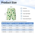 thumbnail image 4 of Cauagu Avocado Print Swim Trunks for Men,Youth Boys Swim Shorts Compression Liner Beach Shorts Boys' Swimming Shorts 7-20 Years Bathing Suit-Large, 4 of 7