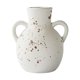 thumbnail image 1 of Jarrón rústico de cerámica Wabi Sabi, centro de mesa, decoración boho para plantas Blanco Marrón, 1 of 9