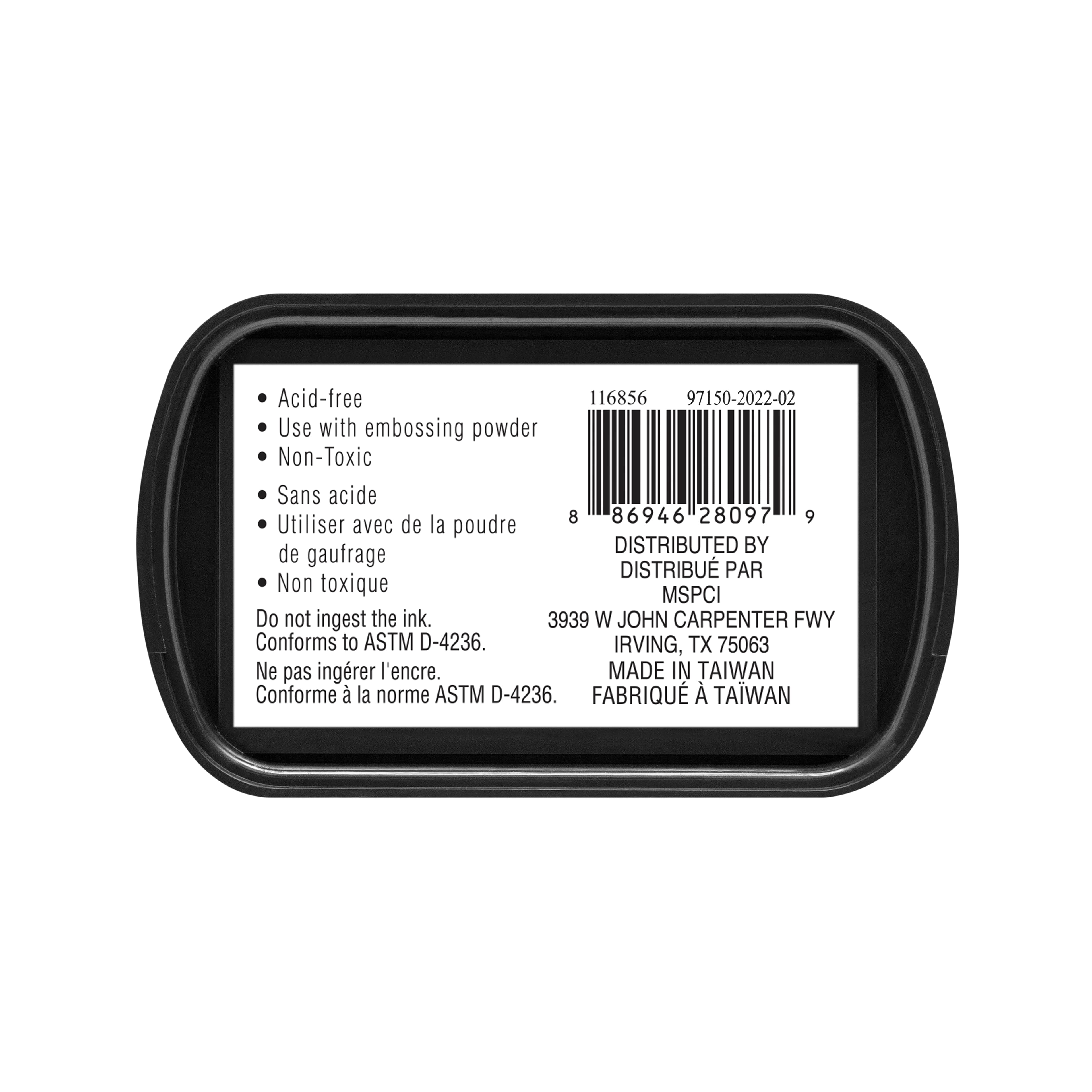 Recollections White Pigment Ink Pad - Use On Paper, Chipboard, Wood, and More. Ideal for Scrapbooking, Card Making, Arts & Crafts - Bulk 12 Pack