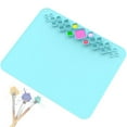 thumbnail image 3 of Silicone Craft Mat Silicone Painting Sheet with Palette Inch Scale Multifunctional Large Silicone Sheet 20‘‘ Non Stick S, 3 of 10