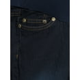 thumbnail image 5 of Oh! Mamma Maternity Women's Straight Leg Jeans with Demi Panel (Women's & Women's Plus), 5 of 6
