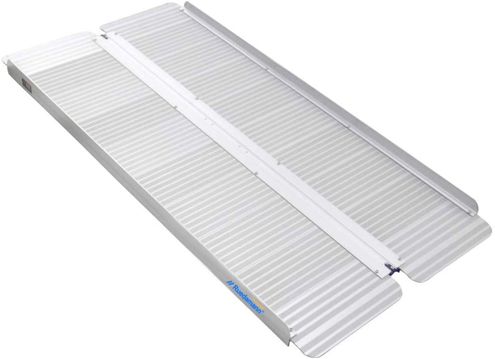 Buy Ruedamann 5ft Aluminum Folding Threshold Ramp Wheelchair Ramps for