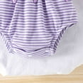 thumbnail image 4 of Leey-World Newborn Onesies Girl Baby Cotton Sleeveless Bodysuits Newborn Onesies Girl(Purple,6-12 Months), 4 of 5