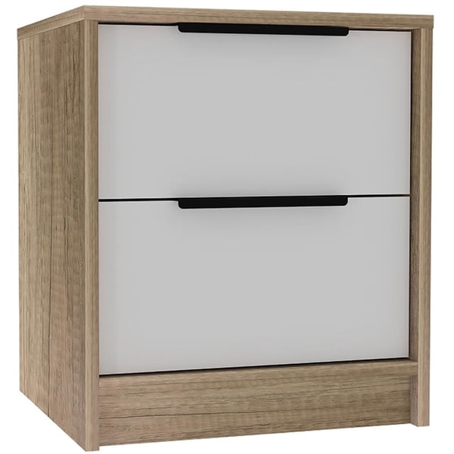 TUHOME Kaia Nightstand Engineered Wood Nightstands in Multi-color
