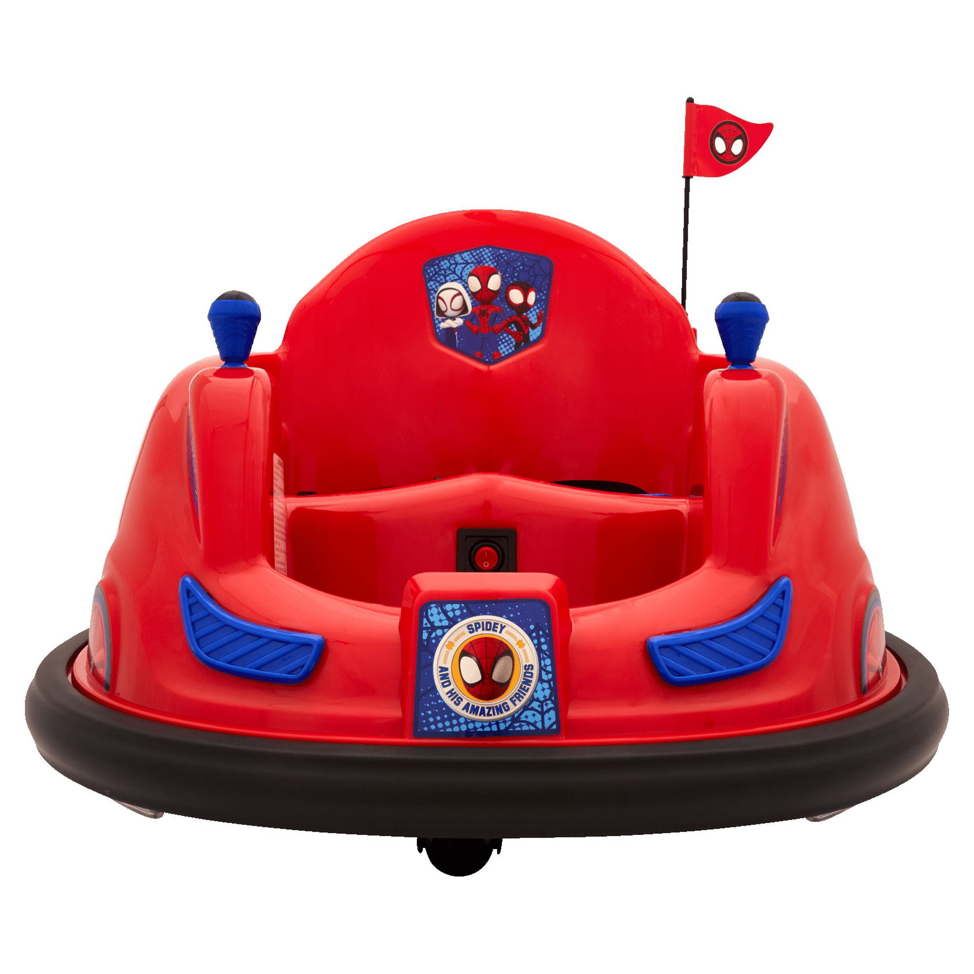 Spidey and His Amazing Friends, 6 Volts Bumper Car, Battery Powered Ride on, Fun LED Lights Includes, Charger, Ages 1.5- 4 Years, Unisex - image 11 of 14