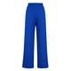 thumbnail image 3 of Puntoco Pantalones De Pierna Ancha Con Cordón Estampado De Color Sólido A La Moda Para Mujer Azul Xxl, 3 of 4