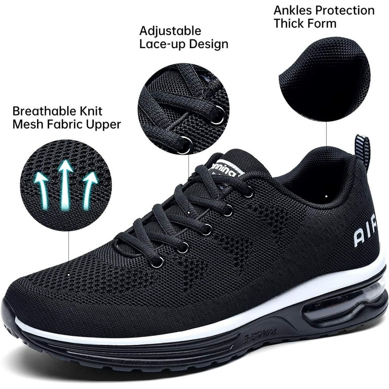 Mens Air Running Sneakers, Men Sport Jogging Fitness Gym Walking