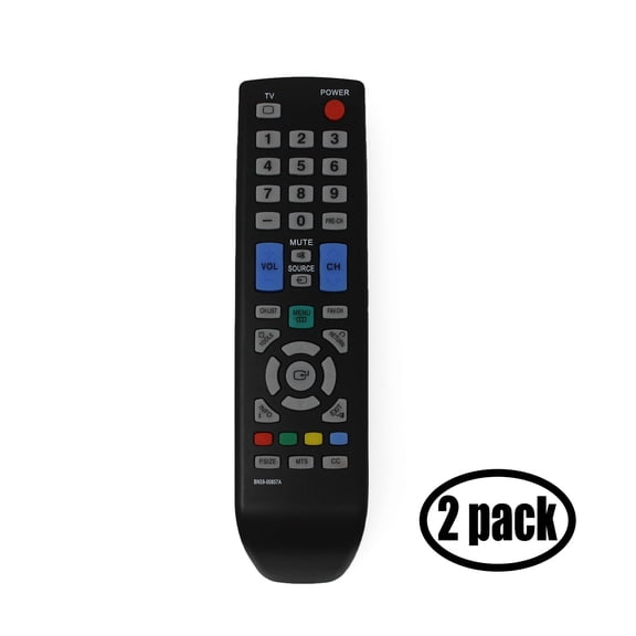 2 Pack Replacement Samsung BN59-00857A TV Remote Control for Samsung LN19B361 Television
