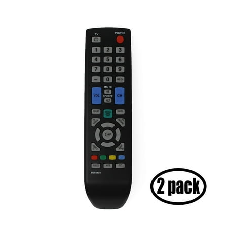 2 Pack Replacement Samsung BN59-00857A TV Remote Control for Samsung UN40D5003BFXZA Television