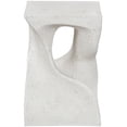 thumbnail image 3 of Meridian Furniture Jula Ivoire Terrazzo Table d'Appoint en Béton pour Intérieur/extérieur, 3 of 9