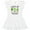AA-White, variant on Inktastic What's Up Succas Funny Cacti Plants Girls Baby Dress