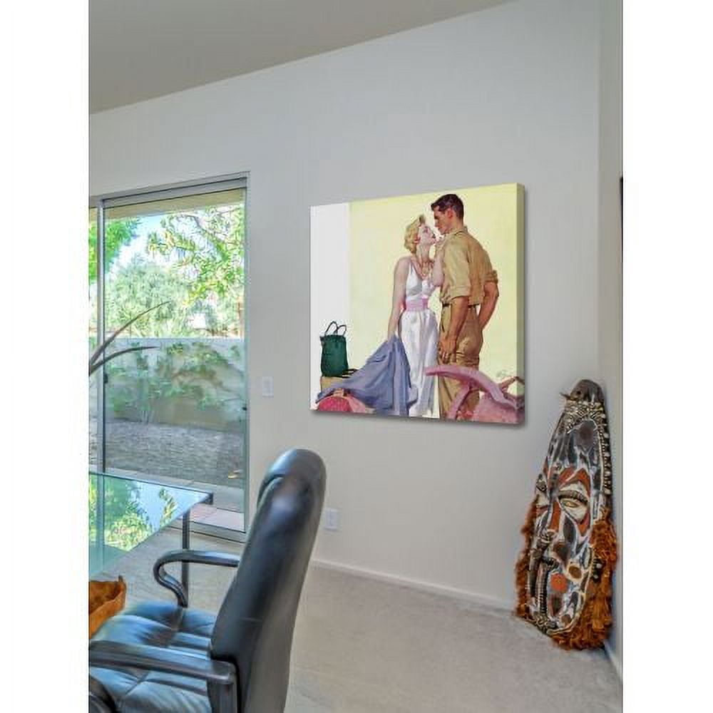 "Bad Woman" Painting Print on Wrapped Canvas