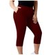 thumbnail image 4 of Pincandy Women's Plus Size Yoga Pants - High Waist, Elastic Waistband, 7/8 Length with Side Pockets, Perfect for Workout & Daily Casual Wear, 4 of 6