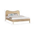 thumbnail image 3 of Meridian Furniture Windsor Natural Rubberwood King Bed, 3 of 11
