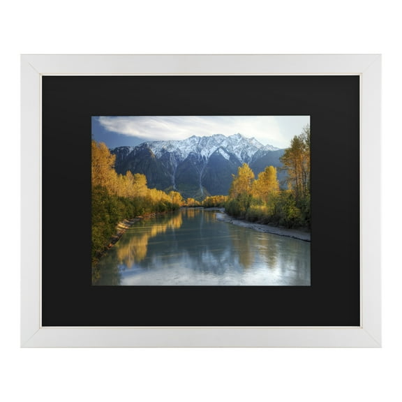 Trademark Fine Art 'Autumn River' Canvas Art by Pierre Leclerc