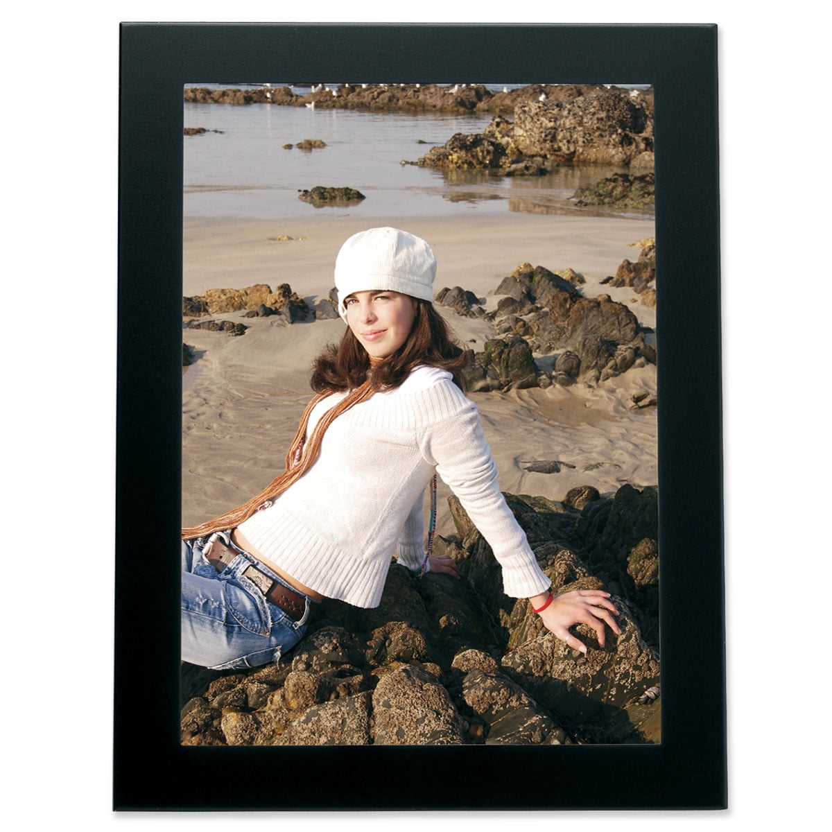 Lawrence Frames Black 8x10 Metal Picture Frame