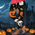 thumbnail image 6 of Elvqul Womens Pants Yoga Leggings Petite Halloween Lightweight Halloween Sport Gym Pants for Juniors, 6 of 7