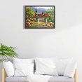 thumbnail image 2 of K1188 Serie Coches Tren Con Diamantes Completos Resina 40x30CM, 2 of 9