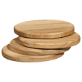 thumbnail image 1 of Bouclair Ensemble Naturel de 4 sous-Verres en Bois, 1 of 10