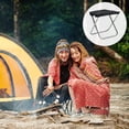 thumbnail image 3 of Tabouret Pliant Portable Anti-Dérapant Mini Tabouret de Camping Sac à Main Extérieur Tabouret Pliant 220lb Capacité de Poids 4 Jambes Tabouret de Pêche, 3 of 8
