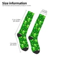 thumbnail image 5 of Fotbe St Patrick's Day2 print Women's Men's Novelty Crew Socks Cotton Socks Knee High Socks for Walking,Running,Nurses,Pregnancy, 5 of 9