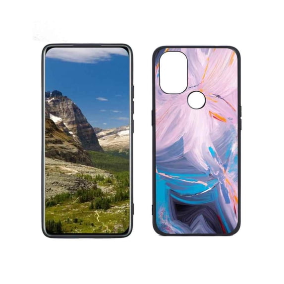 Abstraction-14 Phone Case, Degined for OnePlus Nord N10 Case Men Women, Flexible Silicone Shockproof Case for OnePlus Nord N10