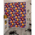 thumbnail image 4 of Halloween Fall Pumpkin Shower Curtain Set ，Waterproof Fabric Shower Curtains Shower Curtains for Bathroom,Bathroom Decor 60"x72", 4 of 6