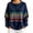 Navy, variant on Enjoytime Sweatshirt for Women Striped Long Sleeve Half Button Pullover Tops Fall Fashion Casual Crew Neck Sweatshirts