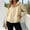 Khaki women lightweight hooded jacket a1, variant on Tusihei Women's Lightweight Full-Zip Hooded Jacket Long Sleeve Loose Trendy Windbreaker Coat Outdoor Sun Protection Top Casual Beach Travel, White S