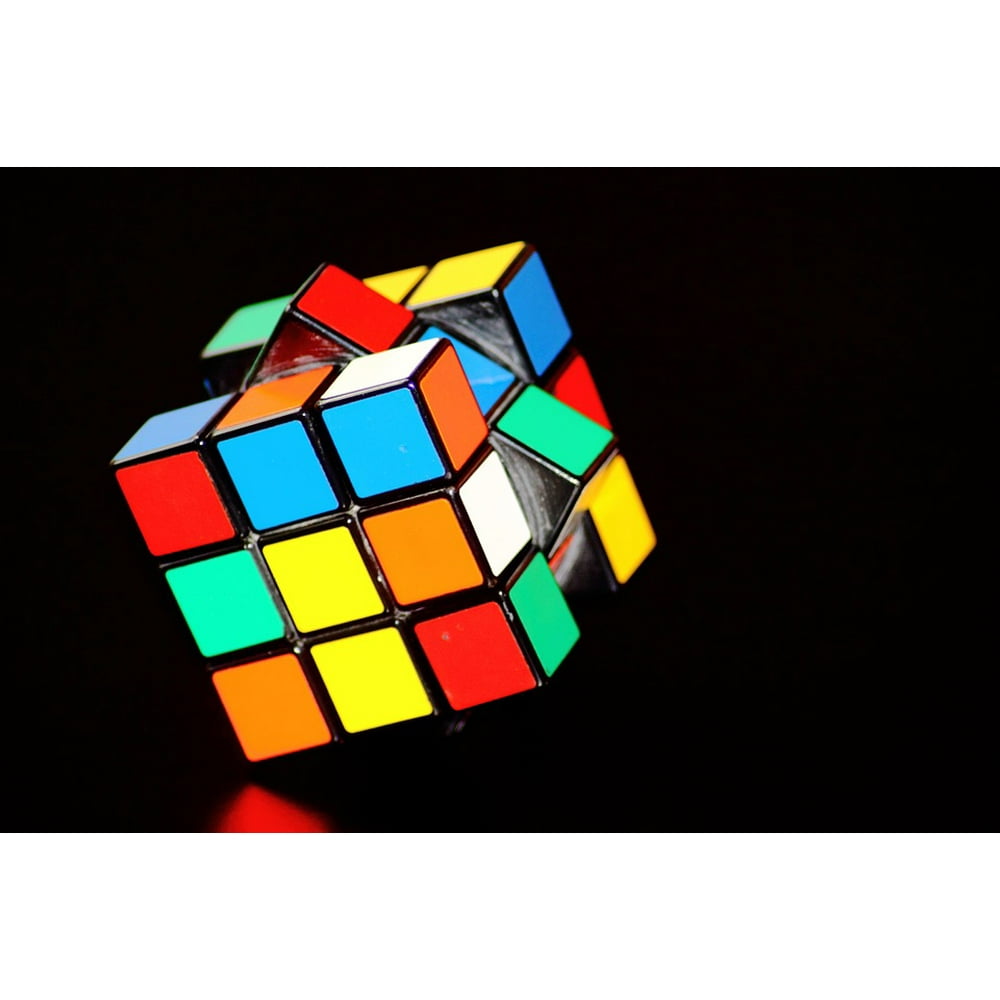 Download Framed Art for Your Wall Concentration Color Cube Play ...