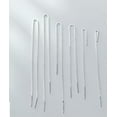thumbnail image 3 of K-KED 925 Sterling Silver 12mm Bar Threader Pull Through Box Chain Earrings 10-22CM-16CM, 3 of 9