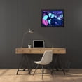 thumbnail image 3 of Stephen Chambers 18x14 Black Modern Wood Framed Wall Art Titled - Fly Beatles, 3 of 6