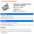 thumbnail image 2 of Molding Clip - Compatible with 2005 - 2008 Chevy Uplander 2006 2007, 2 of 2
