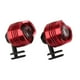 thumbnail image 3 of 2 uds zapatos faros pequeños zuecos ligeros decoración brillan en la oscuridad para caminar correr acampar regalo divertido rojo, 3 of 14