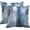 Blue, variant on Throw Pillow Covers Modern Home Art Decor, 20 x 20 Inches Set of 2 Pillow Cases Decorative, Abstract Oil Painting Pillowcases for Bedroom, Living Room, Cushion Couch Sofa, Grey Burnt Orange