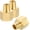 3, variant on 1 Pack FeMale to Male Adapters, 1/4" FNPT x MNPT Brass Nipple Pipe Extension Connectors for Industrial, Automotive, Fluid Transfer, Home Gardening, Water Treatment