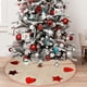 thumbnail image 4 of Falda de árbol de Navidad redonda de 98 cm/38,58 pulgadas, decoración navideña, alfombras para sala de estar, dormitorio, alfombras estampadas, falda de árbol de Navidad, 4 of 6