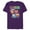 Purple, variant on Disney Junior SuperKitties Pounce! Full Team - Short Sleeve Blended T-Shirt for Adults - Customized-Black
